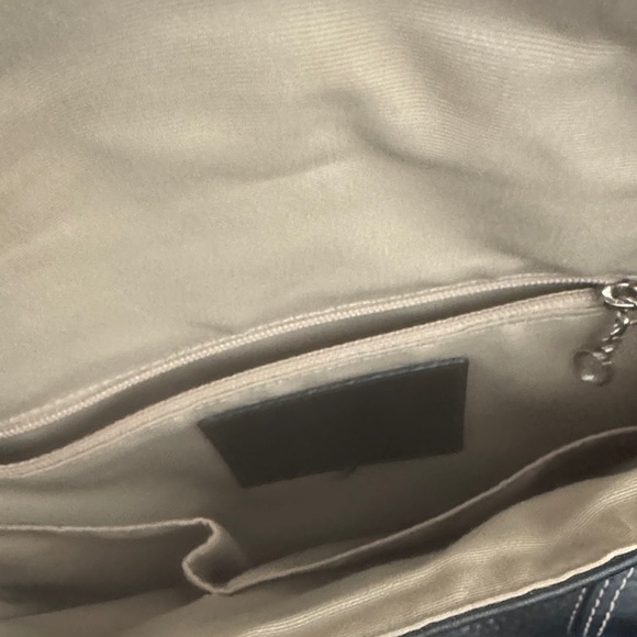 Coach Black Pebble Leather Shoulder Bag - Picture 5 of 16